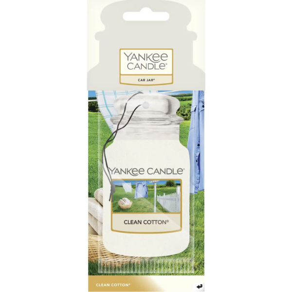 Clean Cotton Yankee Candle 2D Scented Hanging Air Freshener