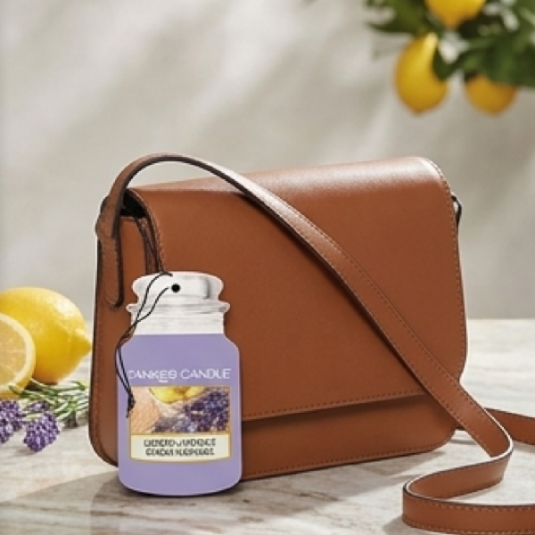 Lemon Lavender Yankee Candle 2D Scented Hanging Air Freshener