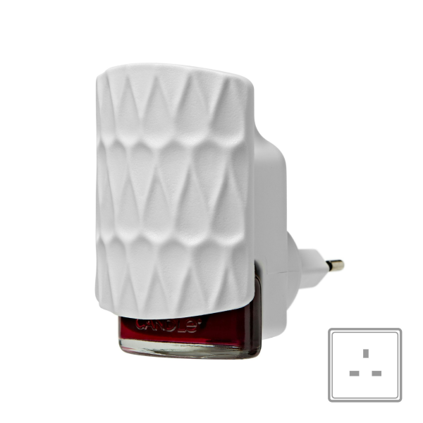 White Base Unit For Yankee Candle ScentPlug (Refills Sold Separately)