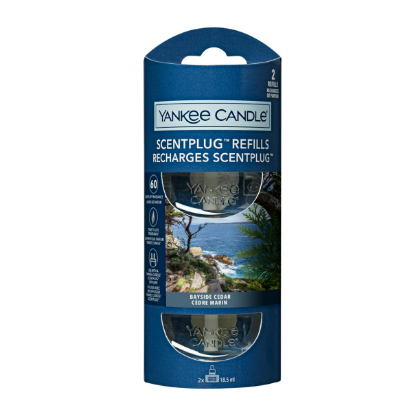 Bayside Cedar Yankee Candle ScentPlug Refills (Pack Of 2)