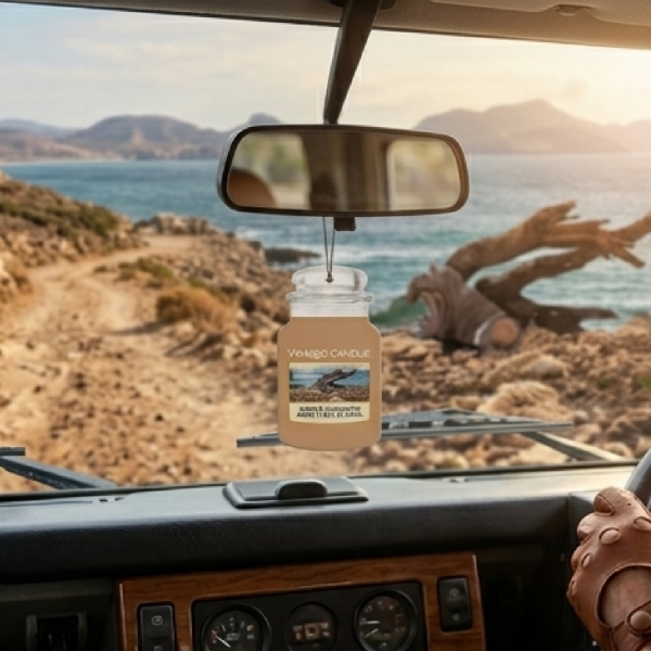 Amber & Sandalwood Yankee Candle 2D Scented Hanging Air Freshener