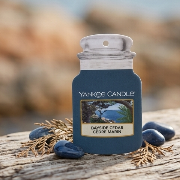 Bayside Cedar Yankee Candle 2D Scented Hanging Air Freshener