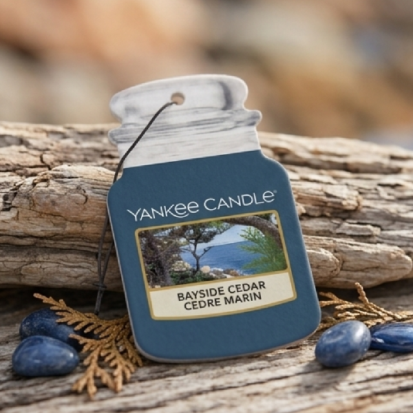 Bayside Cedar Yankee Candle 2D Scented Hanging Air Freshener