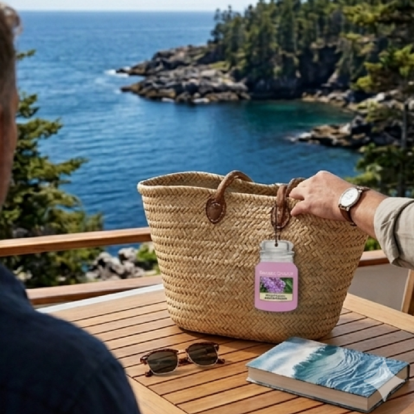 Wild Orchid Yankee Candle 2D Scented Hanging Air Freshener