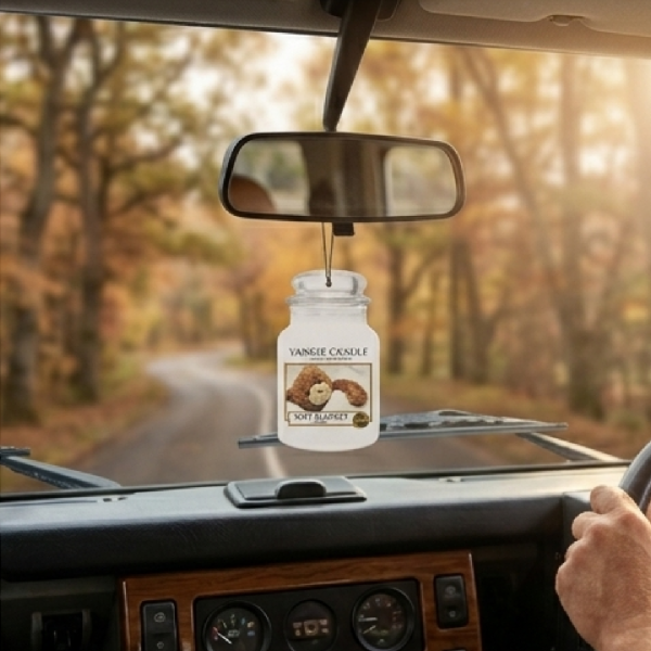 Cotton Blanket Yankee Candle 2D Scented Hanging Air Freshener