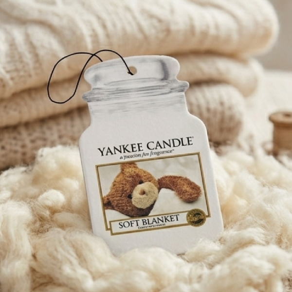 Cotton Blanket Yankee Candle 2D Scented Hanging Air Freshener