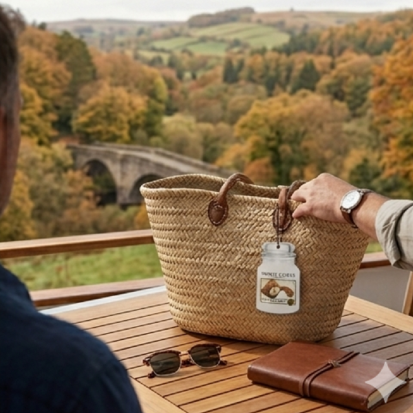 Cotton Blanket Yankee Candle 2D Scented Hanging Air Freshener