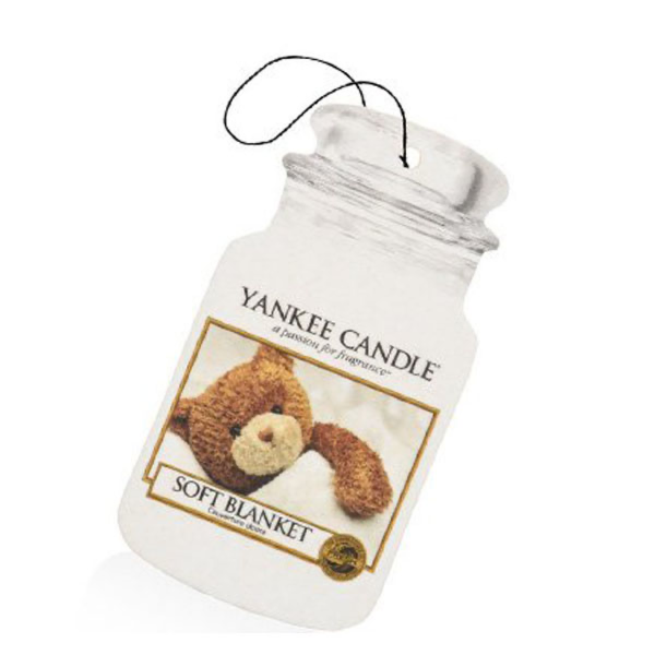 Cotton Blanket Yankee Candle 2D Scented Hanging Air Freshener