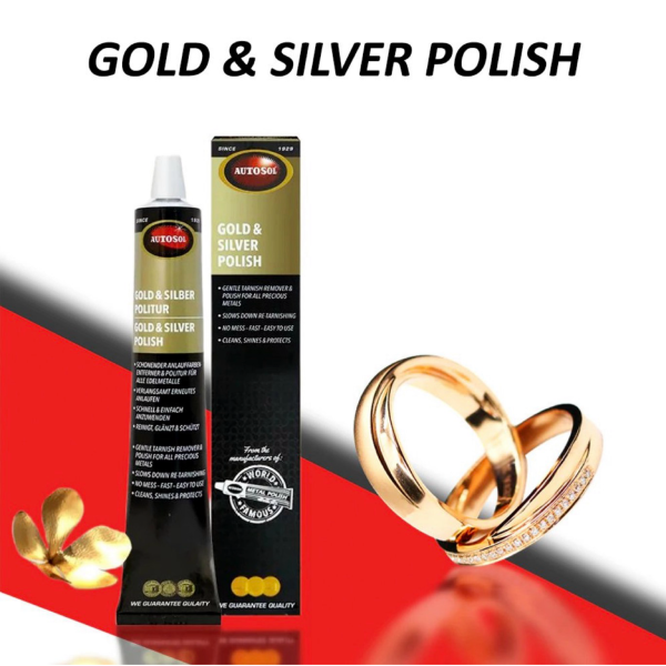 Autosol Gold & Silver Polish (75ml)