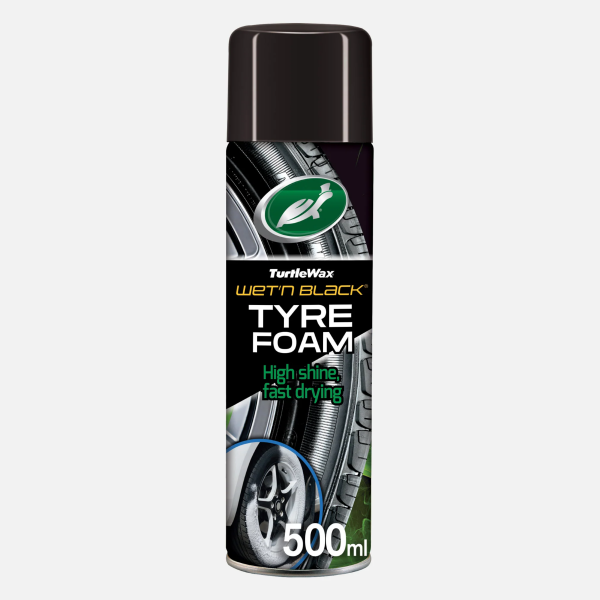 Turtle Wax Wet 'n' Black Tyre Foam (500ml)