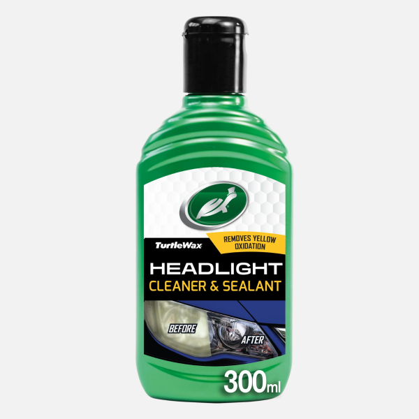 Turtle Wax Headlight Cleaner & Sealant Liquid (300ml)