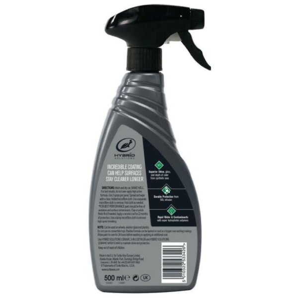 Turtle Wax Hybrid Solutions Ceramic Wet Wax Shine & Protect (500ml)