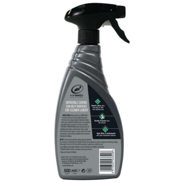 Turtle Wax Ceramic Spray Coating Trigger Spray (500ml)