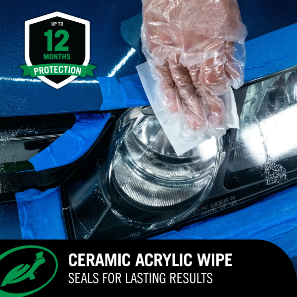 Turtle Wax Headlight Restoration Kit - Oxidation Removal and Lens Renewal