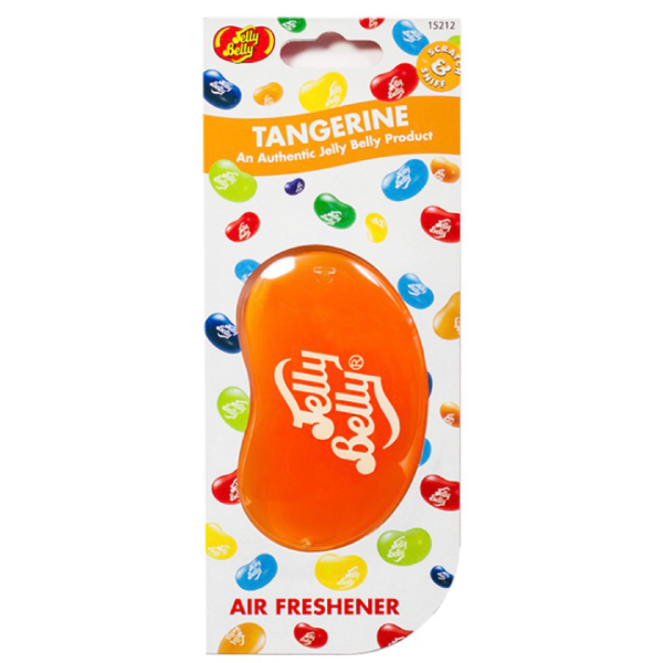 Tangerine 3D Hanging Air Freshner From Jelly Belly