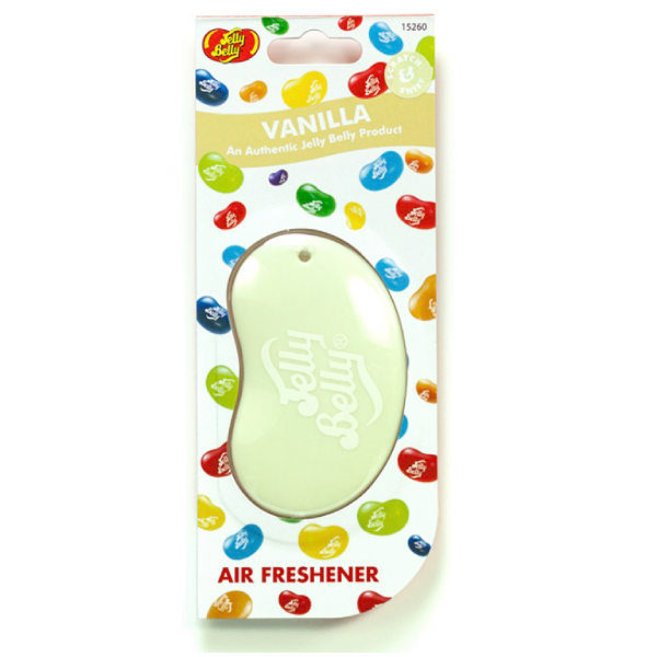 Vanilla 3D Hanging Air Freshner From Jelly Belly