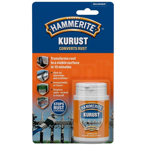 Hammerite Kurust Rust Killer - One Coat Rust Treatment (90ml)