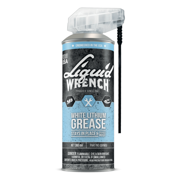 Liquid Wrench White Lithium Grease - Smart Straw (400ml)