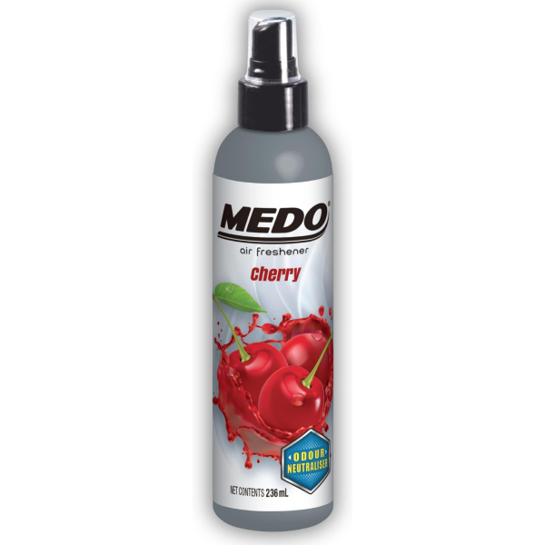 Medo Cherry Scented Pump Spray Air Freshener (236ml)