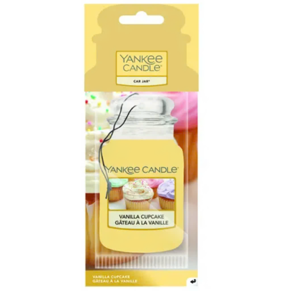 Vanilla Cupcake Yankee Candle 2D Scented Hanging Air Freshener