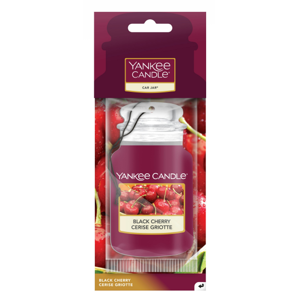 Black Cherry Yankee Candle 2D Scented Hanging Air Freshener (Pack Of 3)