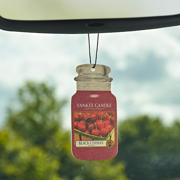 Black Cherry Yankee Candle 2D Scented Hanging Air Freshener