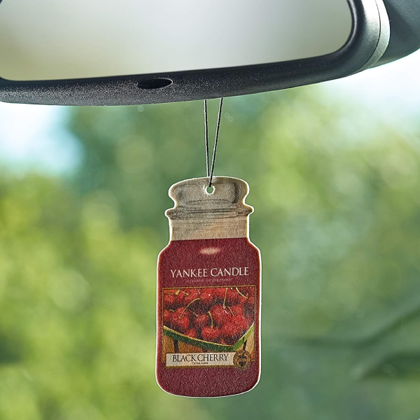 Black Cherry Yankee Candle 2D Scented Hanging Air Freshener