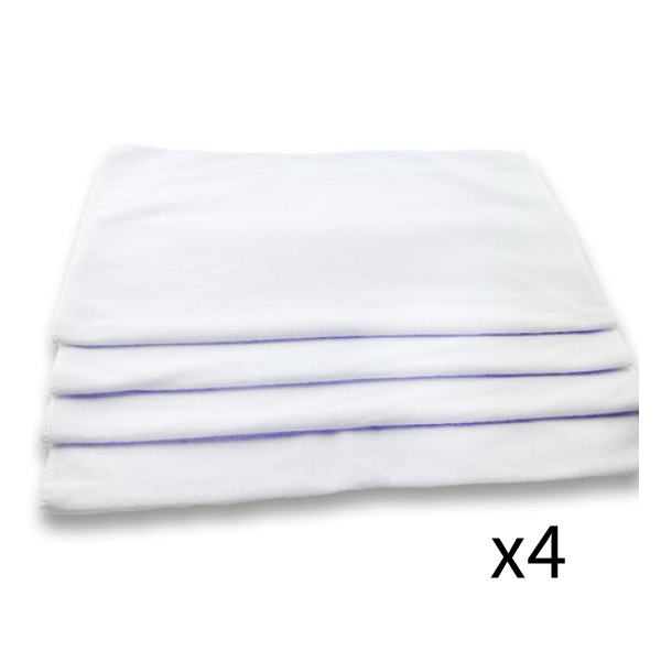 Lint Free Soft Polishing Cloths - 31x37cm (Pack Of 4)