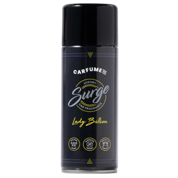 Lady Million Scented Carfume Air Freshener - Surge Can