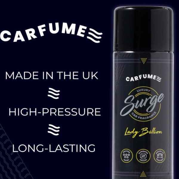 Lady Million Scented Carfume Air Freshener - Surge Can