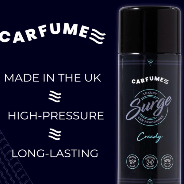 Creedy Scented Carfume Air Freshener - Surge Can