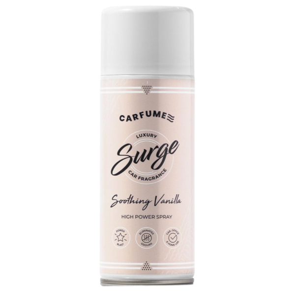 Soothing Vanilla Scented Carfume Air Freshener - Surge Can