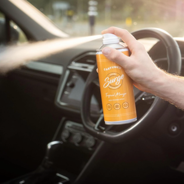 Tropical Mango Scented Carfume Air Freshener - Surge Can