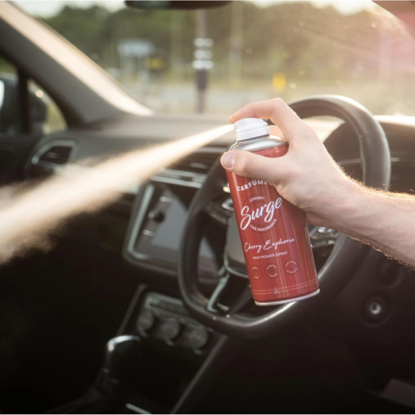 Cherry Euphoria Scented Carfume Air Freshener - Surge Can