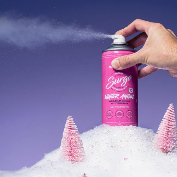 Winter Angel Scented Carfume Air Freshener - Surge Can