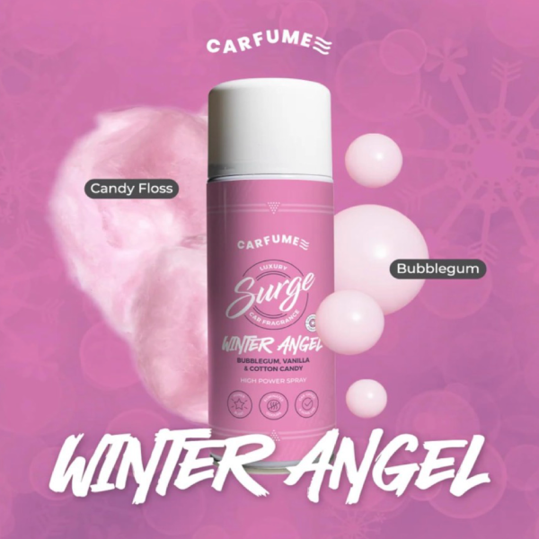 Winter Angel Scented Carfume Air Freshener - Surge Can