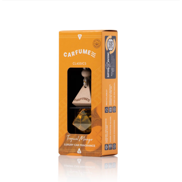 Tropical Mango Carfume Car Air Freshener Diffuser