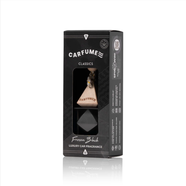 Frozen Black Carfume Car Air Freshener Diffuser