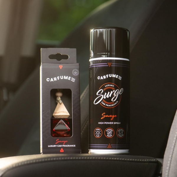Savage Carfume Car Air Freshener Gift Set