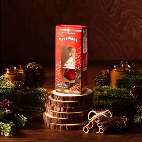 Sparkly Cinnamon Carfume Car Air Freshener Diffuser
