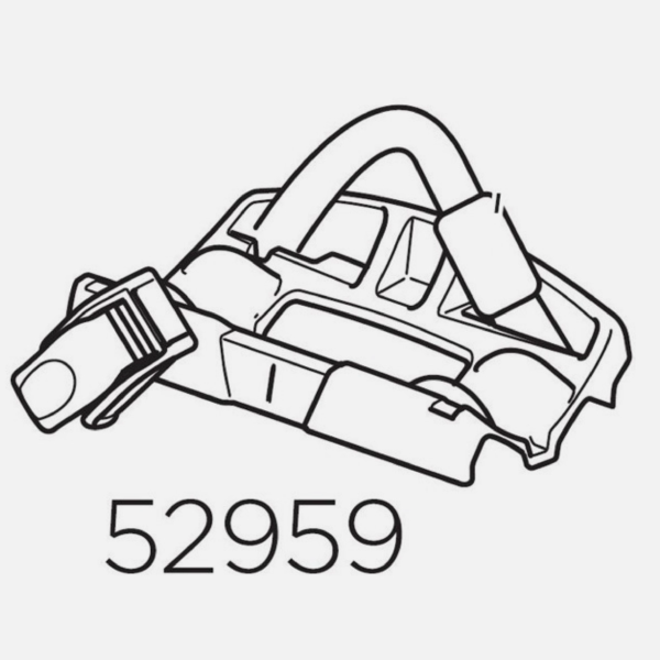 Thule UpRide 599 Rear Wheel Holder Assembly (52959)