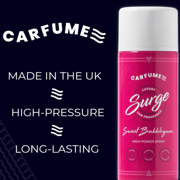 Sweet Bubblegum Scented Carfume Air Freshener - Surge Can