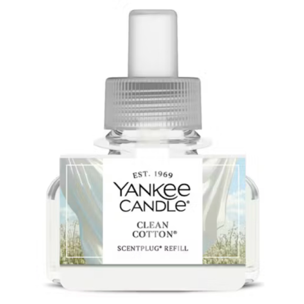 Clean Cotton Yankee Candle ScentPlug Refills (Pack Of 2)