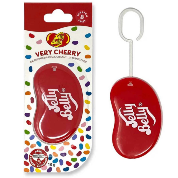 Very Cherry 3D Hanging Air Freshner From Jelly Belly