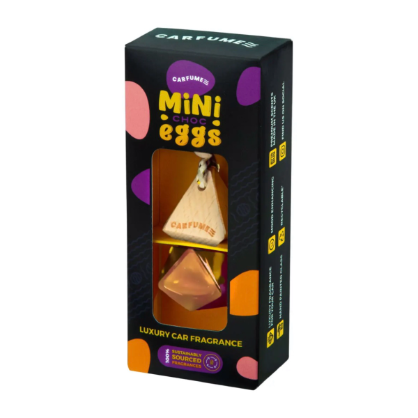Mini Choc Egg Carfume Car Air Freshener Diffuser
