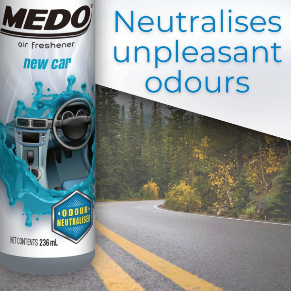 Medo New Car Scented Pump Spray Air Freshener (236ml)