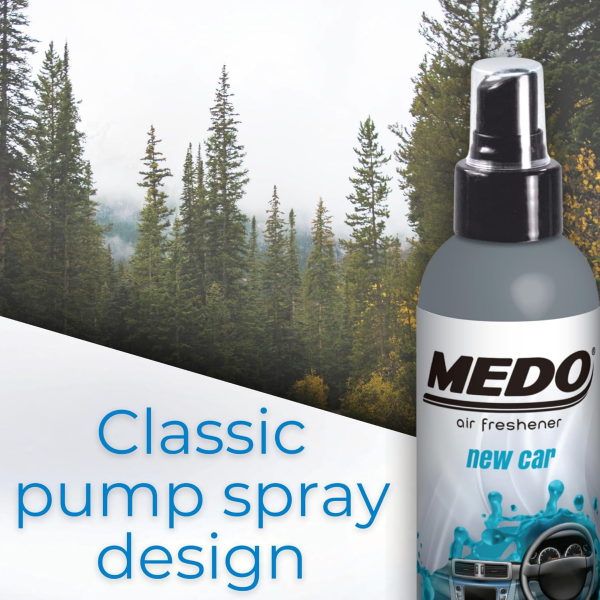 Medo New Car Scented Pump Spray Air Freshener (236ml)