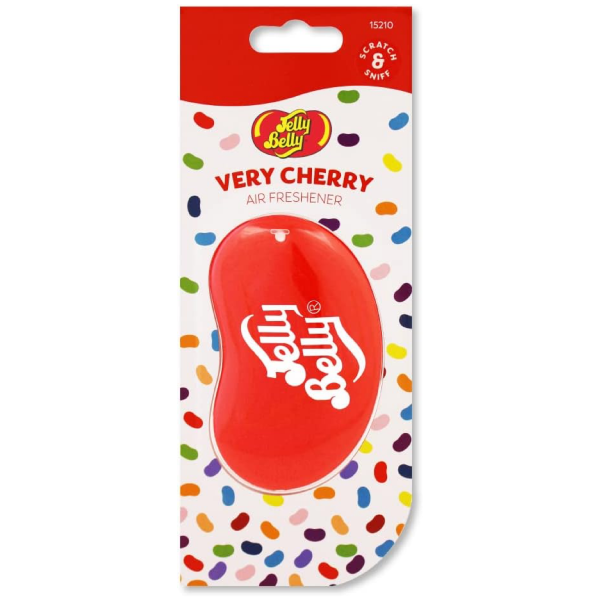 Very Cherry 3D Hanging Air Freshner From Jelly Belly