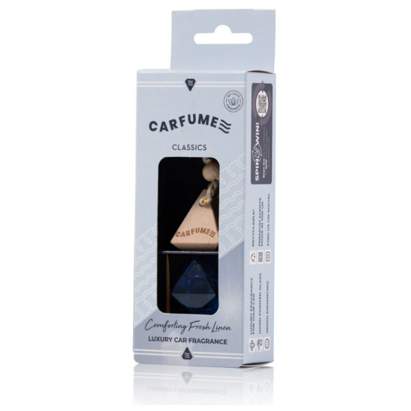 Fresh Linen Carfume Car Air Freshener Diffuser