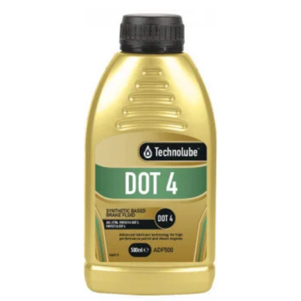 Technolube DOT 4 Brake Fluid - ADF500 (500ml)